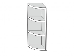 19.30.0р Полка угловая (h=913) радиусная  ЛДСП УНИ в Ижевске - izhevsk.magazinmebel.ru | фото