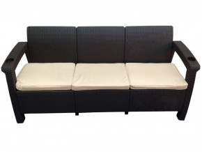 Диван Yalta Sofa 3 Set шоколадный в Ижевске - izhevsk.magazinmebel.ru | фото