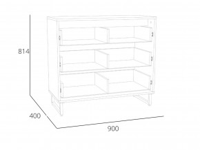 Комод Фолк НМ 014.25 в Ижевске - izhevsk.magazinmebel.ru | фото - изображение 3