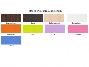 Кровать чердак Малыш 70х160 Белое дерево, Голубой в Ижевске - izhevsk.magazinmebel.ru | фото - изображение 2