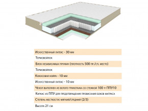 Матрас Тиссая 120х200 в Ижевске - izhevsk.magazinmebel.ru | фото - изображение 2